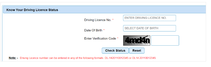 driving licence