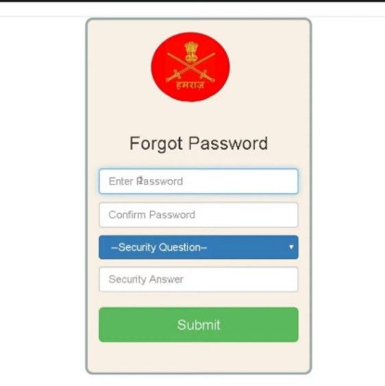 humraaz reset password